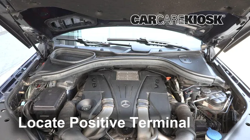 2018 Mercedes-Benz GLS550 4Matic 4.6L V8 Turbo Batterie Début de saut